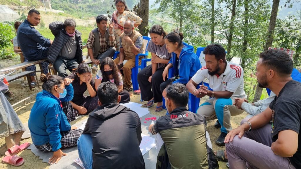 planning meeting of cbdrm at lele planning meeting of cbdrm at lele